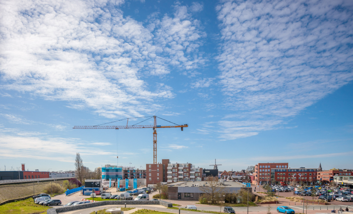 Het Boegkwartier Delfzijl in aanbouw 2023