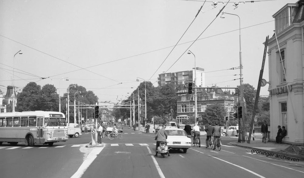 Hereplein vanaf de brug